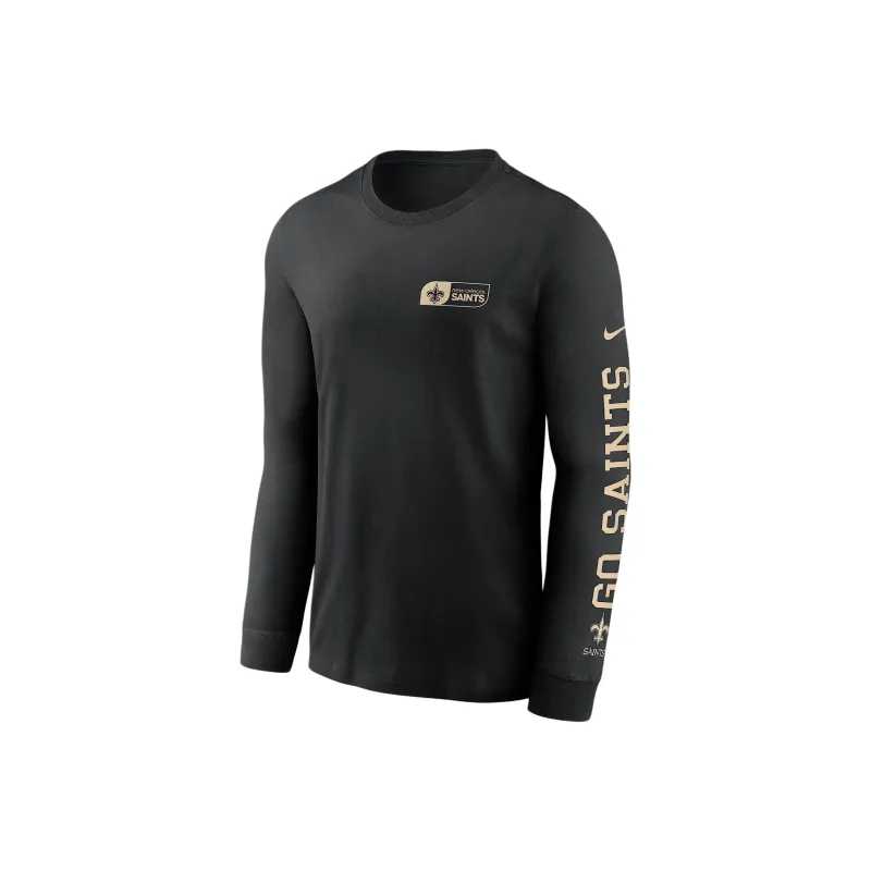 Nike NFLAll Out New Orleans Saints T-Shirt Men's Black-0