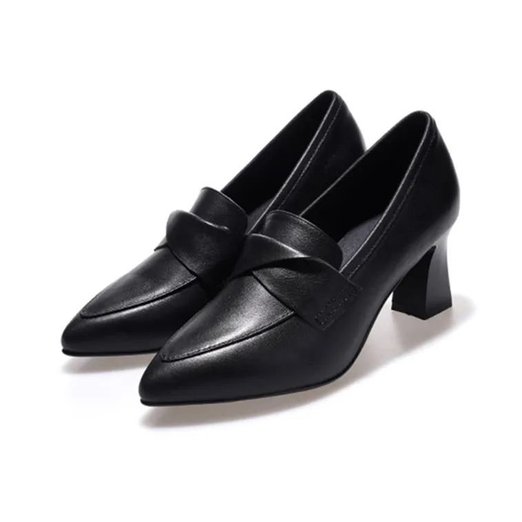 Devanro Chunky Heel High Heels 6.0cm Women's-0