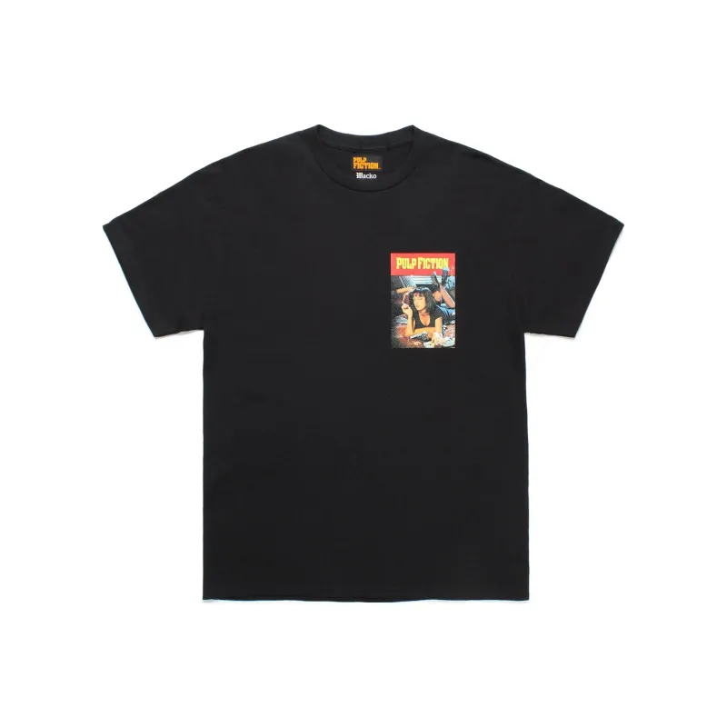 WACKO MARIA Vulgar Novels Collaboration T-Shirts Unisex Black-0