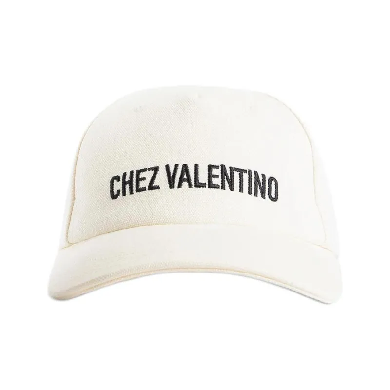 Valentino Logo Embroidered Baseball Cap-0