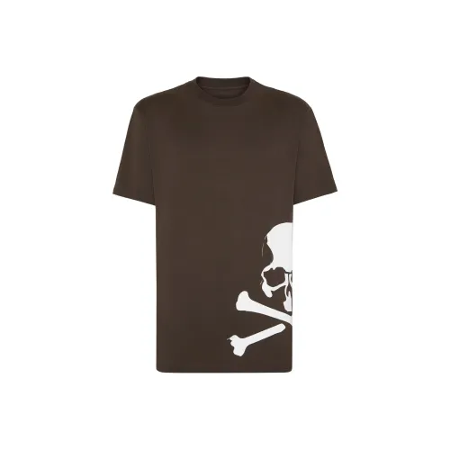 PHILIPP PLEIN Skull & Bones Cotton T-shirt
