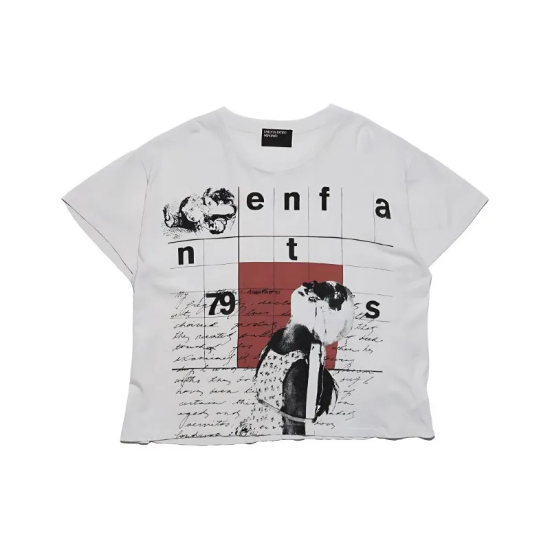 ENFANTS RICHES DEPRIMES Pharmacist's Daughter Graphic print T shirt-0