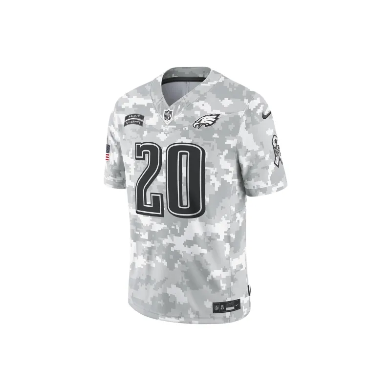 Nike Brian Dawkins Philadelphia Eagles Salute To Service Men's Nike Dri FIT Nfl Limited Jersey-0
