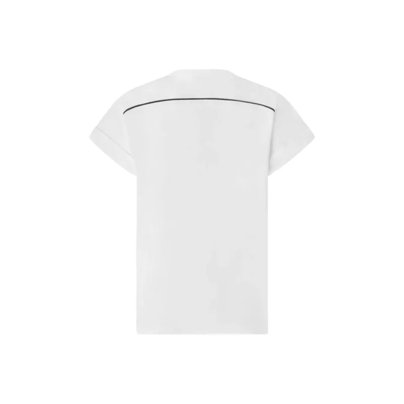 PINKO Logo appliqué T shirt-1