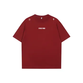 *EVAE+MOB T Shirt Unisex Cherry Red