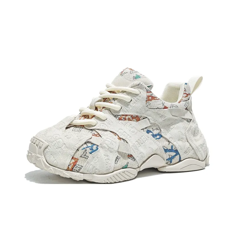 MOERBAI Lava Series Abrasion Resistant, Breathable, Lightweight Low Top Chunky Sneakers Men's-8
