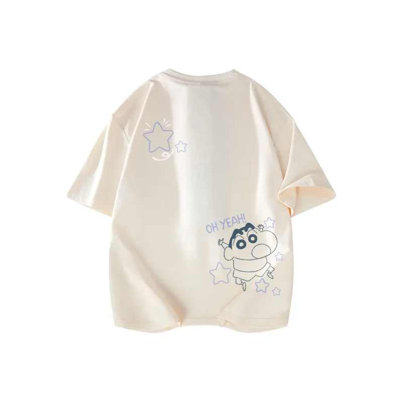 Crayon Shinchan Short Sleeved T Shirts Unisex-16