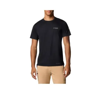 Columbia Cirque River™ Pro Short Sleeve Crew Shirt T-Shirt Men's Black