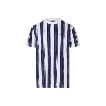Jacquemus T-Shirt Men's Print Rayure Blue