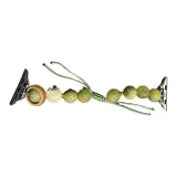 Six-Character Mantra Beads Bracelet-Light Yellow