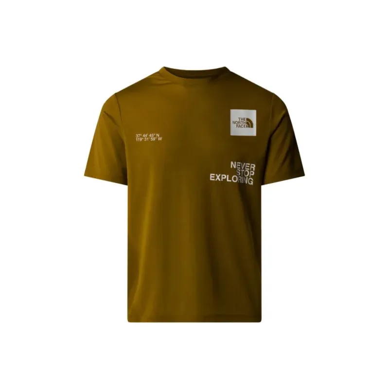 THE NORTH FACE T Shirt Unisex Moss Green-0