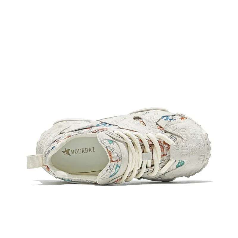 MOERBAI Lava Series Abrasion Resistant, Breathable, Lightweight Low Top Chunky Sneakers Men's-10
