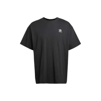 Adidas Originals Camiseta Trifolio Essentials Oversized T Shirt Men's Black