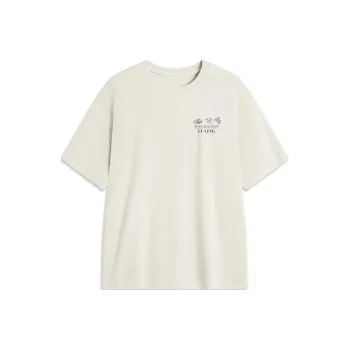 LiNing Sports Life Collection T Shirt Men's Silver Birch Gray