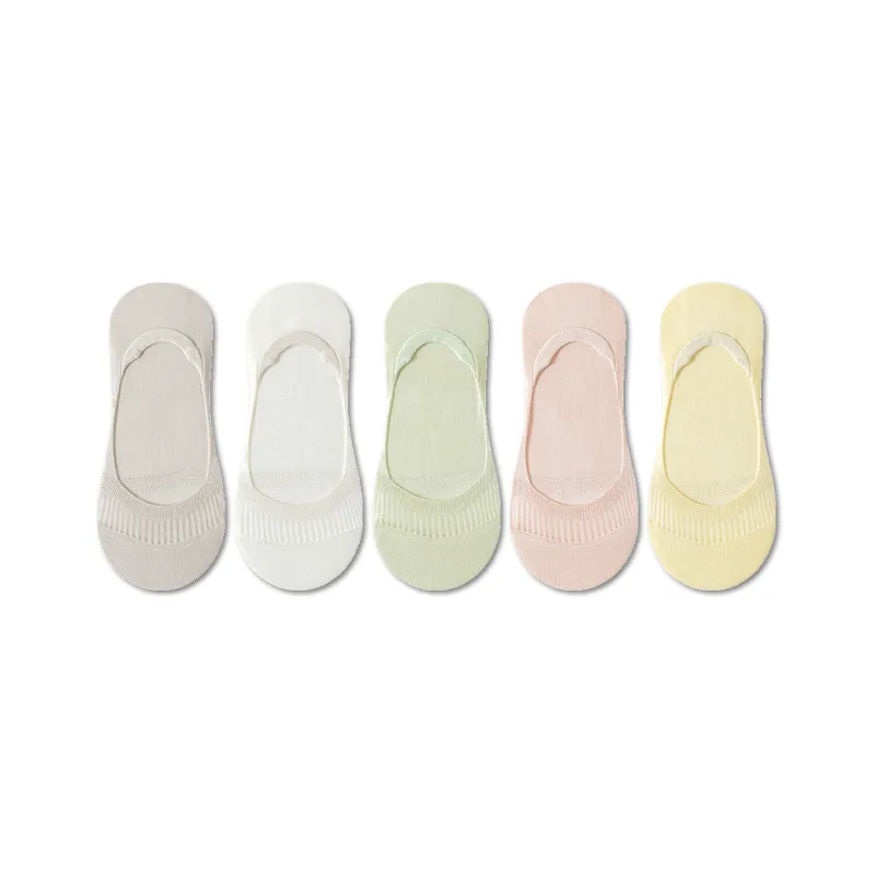 MIZU No Show Socks Women's 5 Pack Mixed Color-0