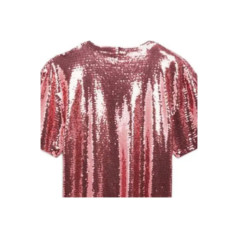 CELINE Sequin Embellished Crewneck T Shirt-2