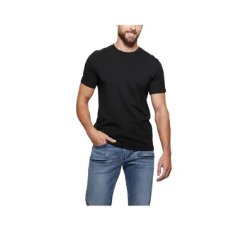 GUESS T-Shirts Men Black