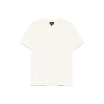 A.P.C Lenny Logo Embroidered T Shirt