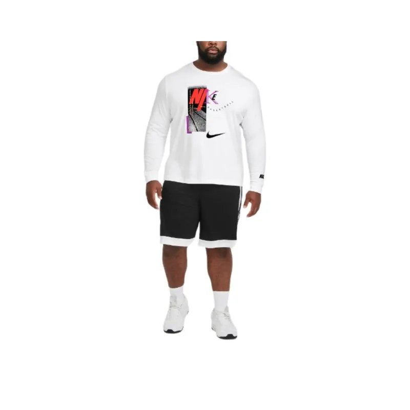 Nike Men's Long Sleeve Basketball T Shirt-0