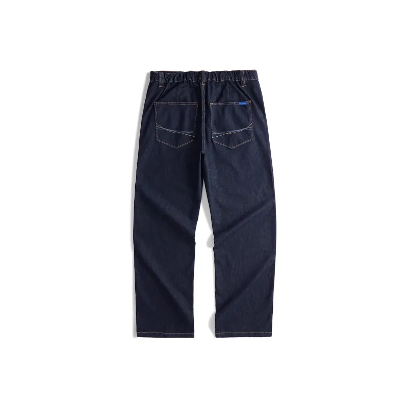 FAIRWHALE Jeans Unisex Navy Blue-1