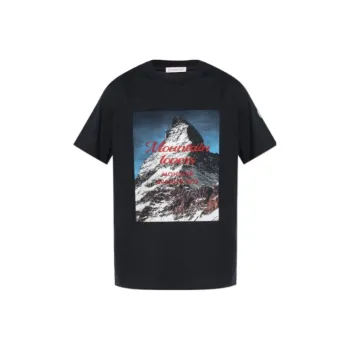 Moncler Mountain Motif T Shirt
