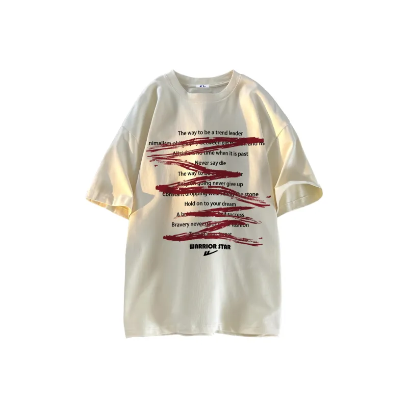 Warrior Huichao Riding The Wind Collection T Shirt Unisex White-9