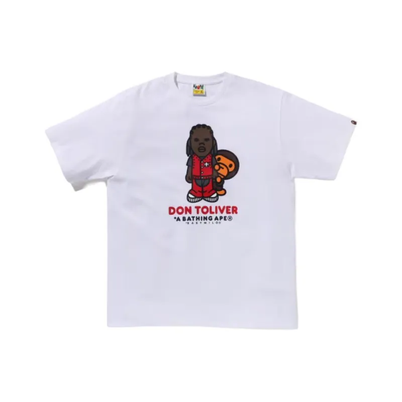 A BATHING APE Don Toliver Collaboration T-Shirts Unisex-0