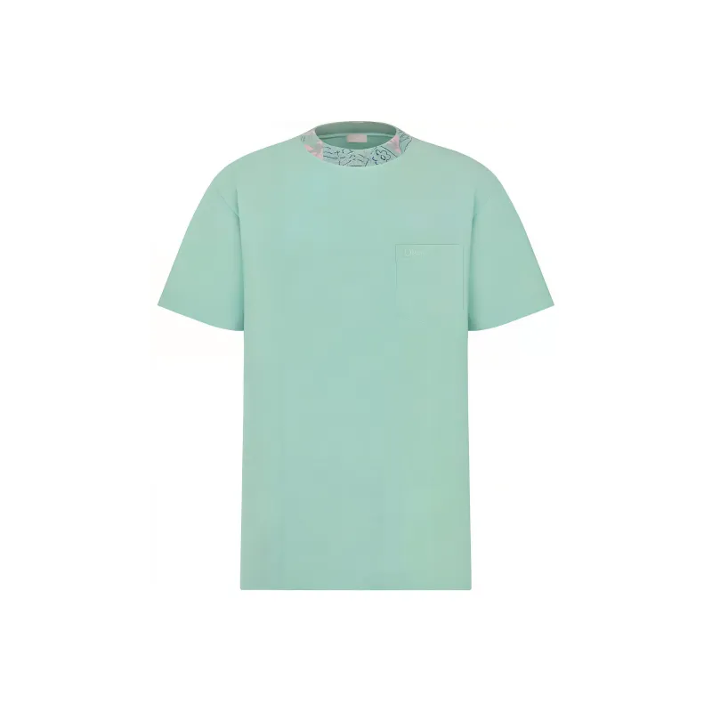 DIOR T Shirts Men Green-0