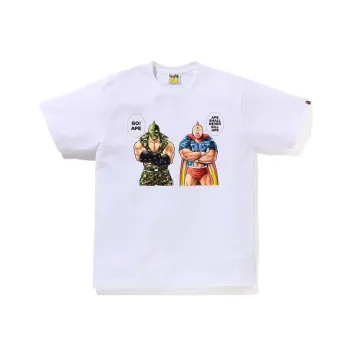 A BATHING APE Gallery X Yudetamago Tee