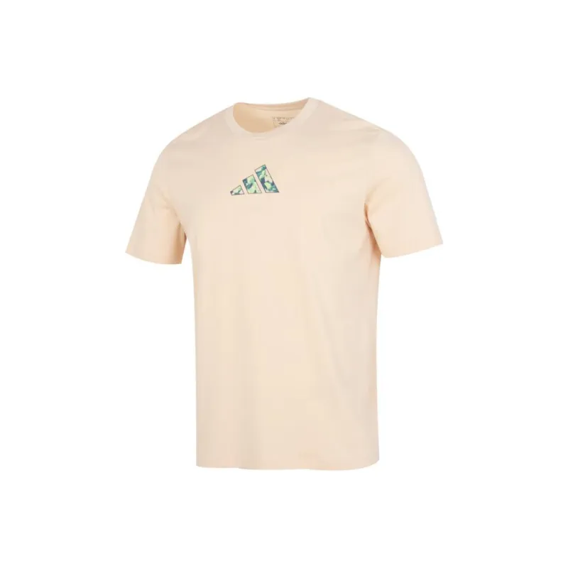Adidas T Shirt Men's Cinnamon Pink-0