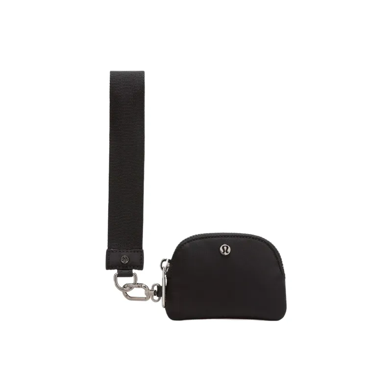 Lululemon Nylon Coin Purse Women's Black & White-1