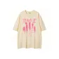 Apricot-T-Shirt-Ghost Letter Large