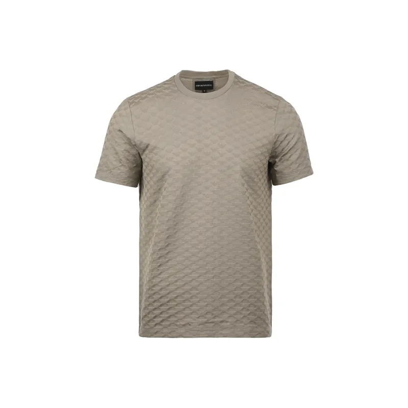 EMPORIO ARMANI SS25 T-Shirt Men's Khaki-0