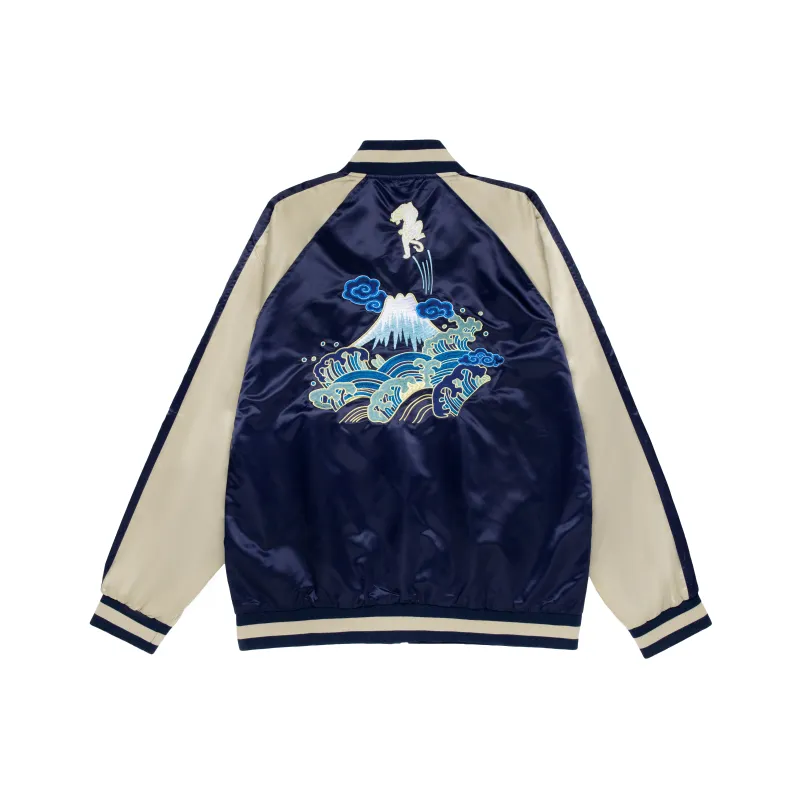 ED HARDY X Baseball Jerseys Unisex Navy Blue-1