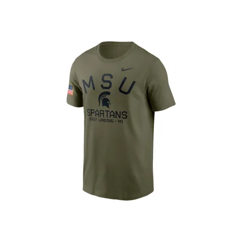 Nike Michigan State Spartans Military Appreciation Team Issue Men's Nike Dri FIT College T Shirt