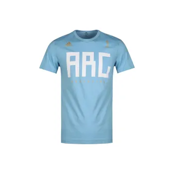 Adidas Argentina T Shirt Men's Blue