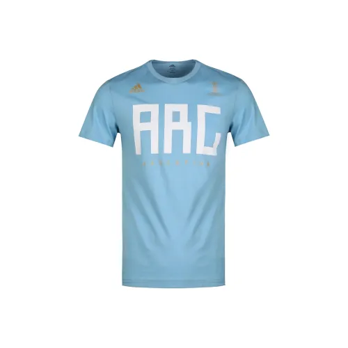 Adidas Argentina T Shirt Men's Blue