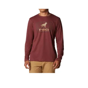 Columbia PHG Tough Line T-Shirt Men's Brown Red
