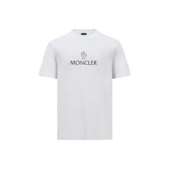 Moncler Logo Detailed Crewneck T Shirt