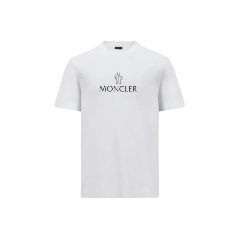 Moncler Logo Detailed Crewneck T Shirt-0