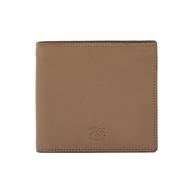 Il Bisonte Vegetable Tanned Cow Leather Wallet Men's Multicolor-4