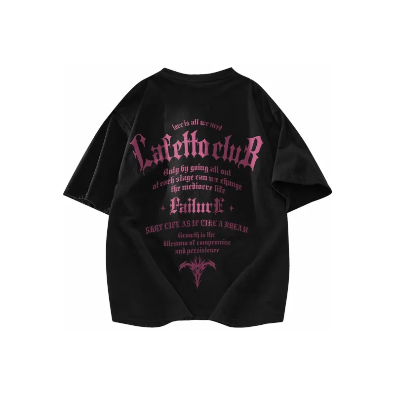 Lafetto T-Shirt Unisex Light And Shadow White Rose Red-4