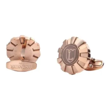 Lancaster Stainless Steel Cufflinks Men's Copper