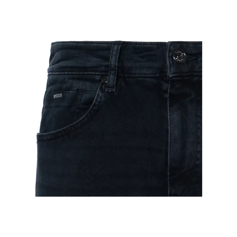 HUGO BOSS Mid rise Tapered Jeans-8
