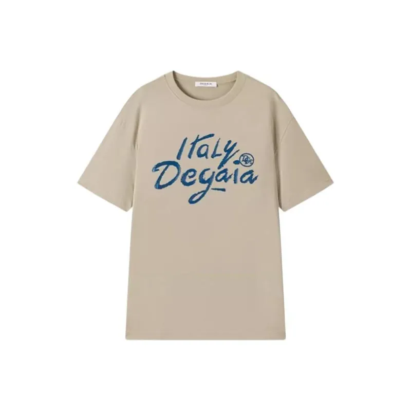 DEGAIA T Shirt Men's Light Khaki-0