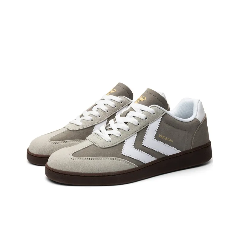 Hummel Anti Slip Wear Resistant Low Top Casual Shoes Unisex-38