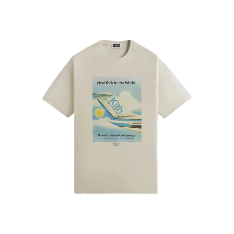 KITH Ny To The World International Service Airline Tee-0