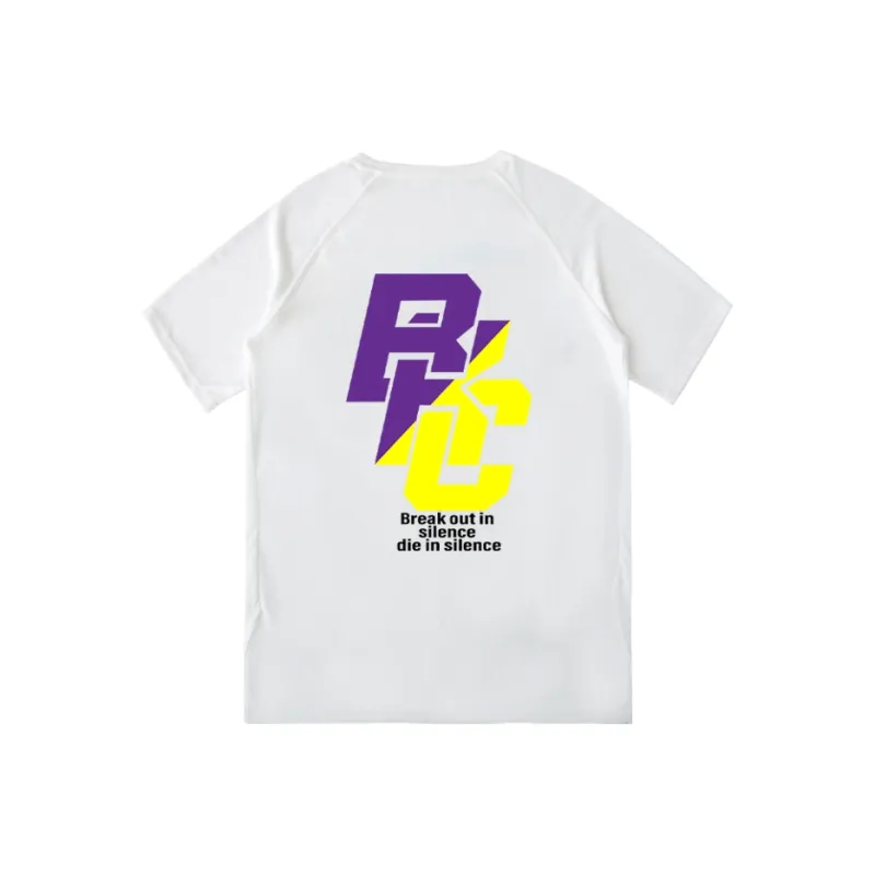 BKCXZICE Sports T Shirt Gradient Color Scheme Running Fitness Crew Neck Basketball Jerseys Unisex-25