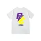 2.0 Gradient Short-Sleeved Lakers White