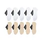 10 Pack (5 White+Skin)